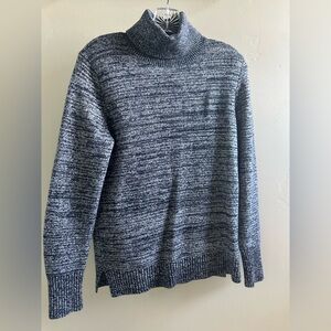 Space-dyed turtleneck sweater women’s small